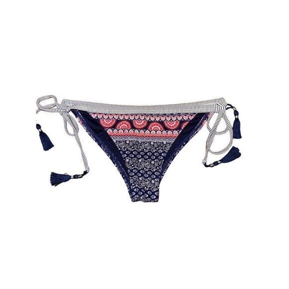SUNSEEKER BUDAPEST BIND TIE SIDE PANT BIKINI - INK Size Small - Picture 7 of 16